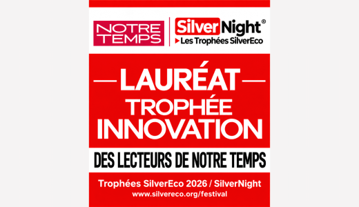 Lauréat Trophée Magazine Notre Temps 2026